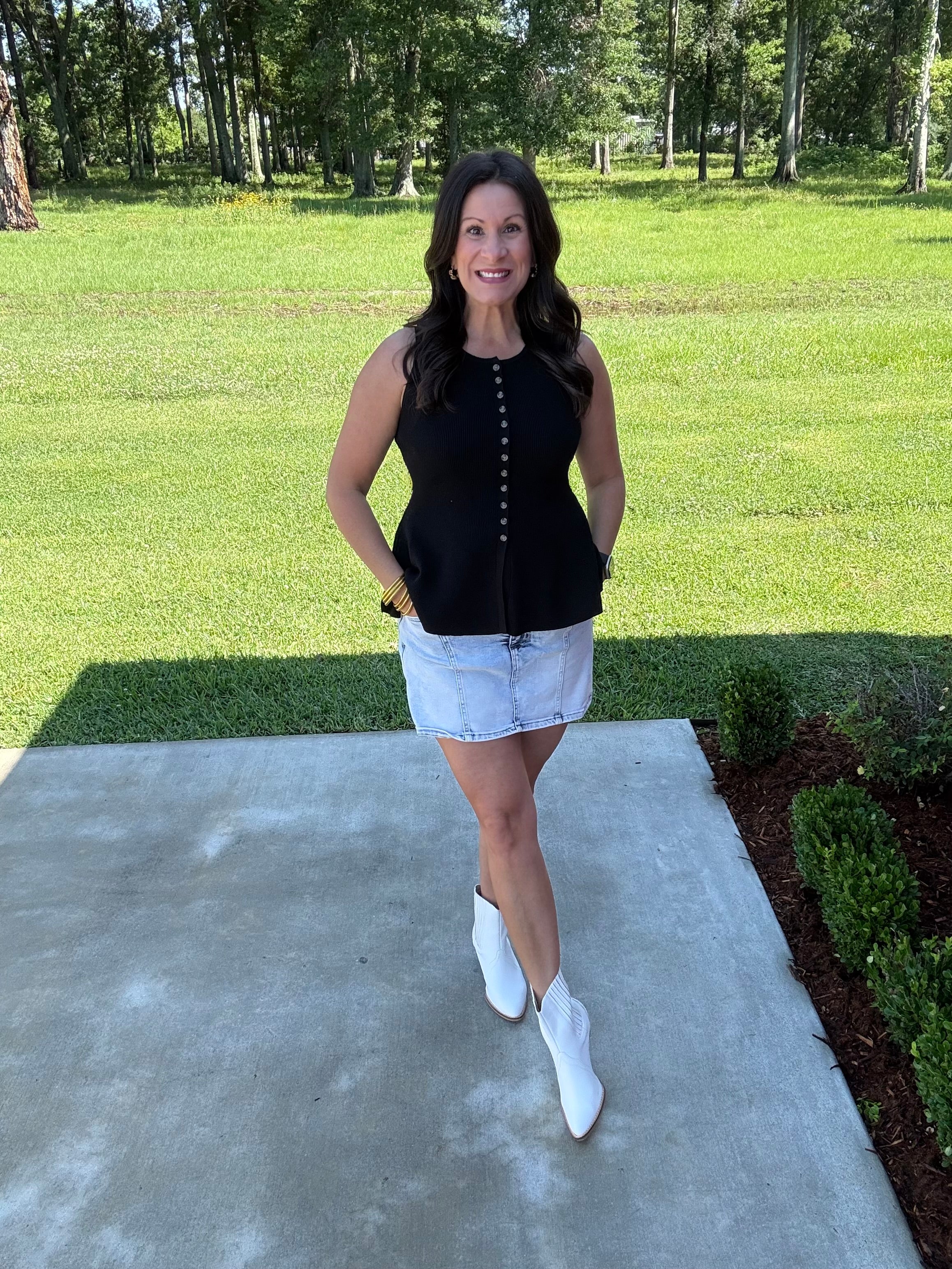 The Flirty Fit Peplum Top