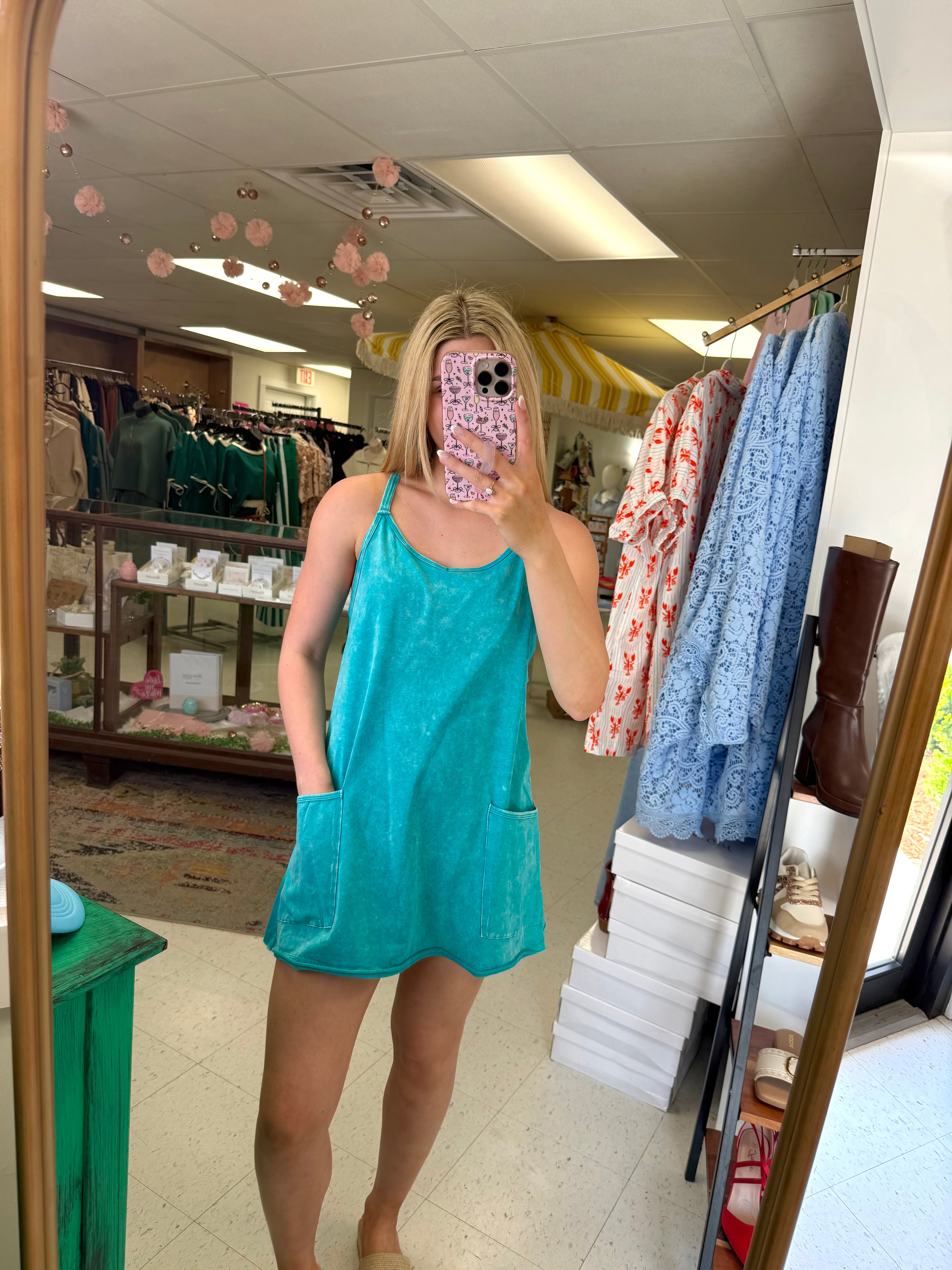 Coastal Breeze Romper Dress