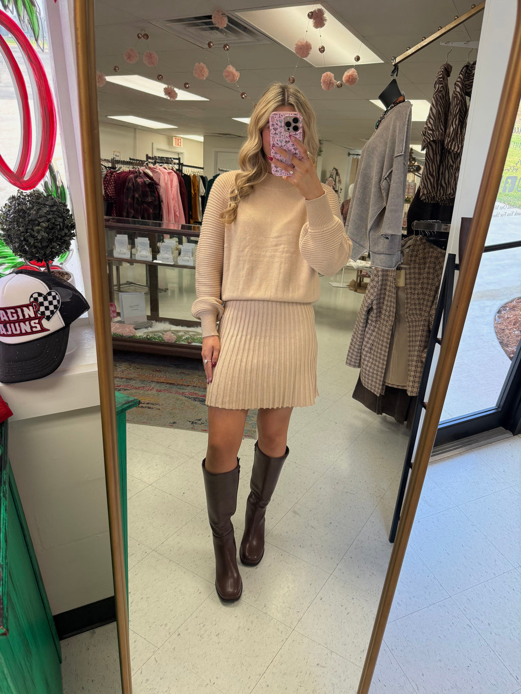 The Cozy Chalet Ribbed Set