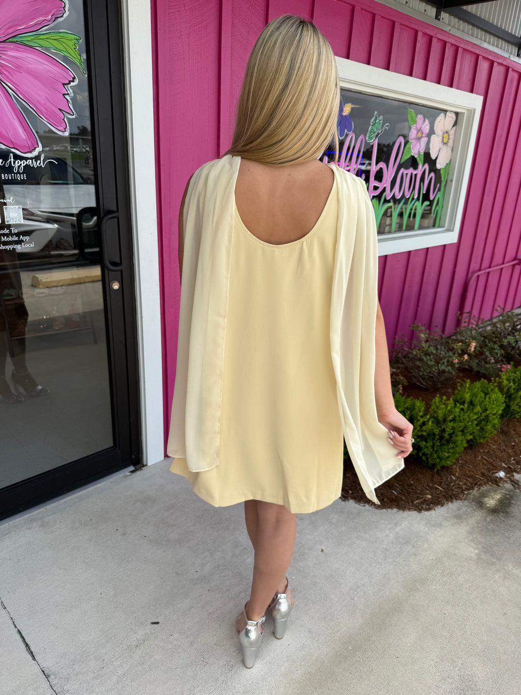 Lemon Drop Swing Dress