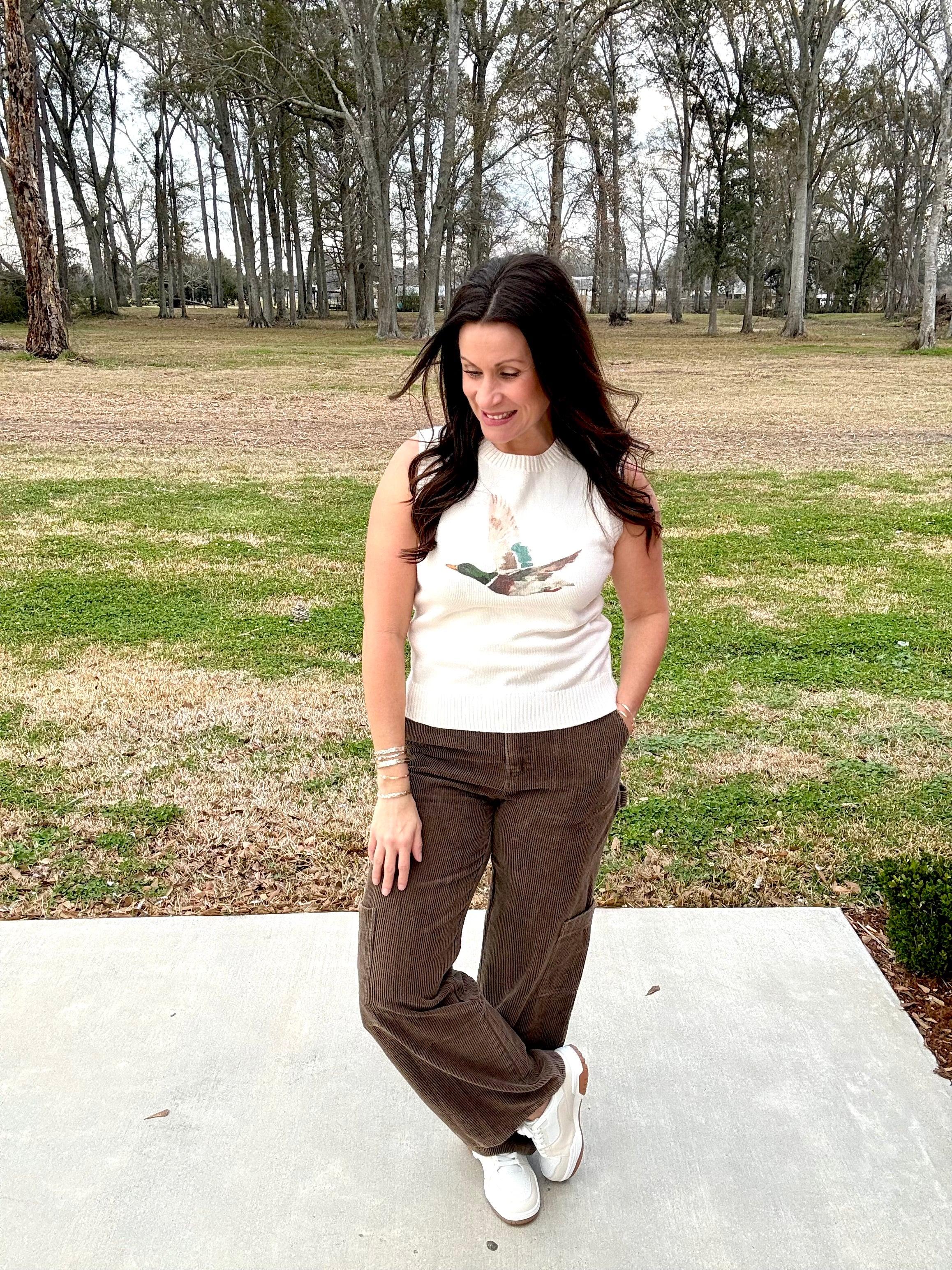 Mallard in Flight Knit Top