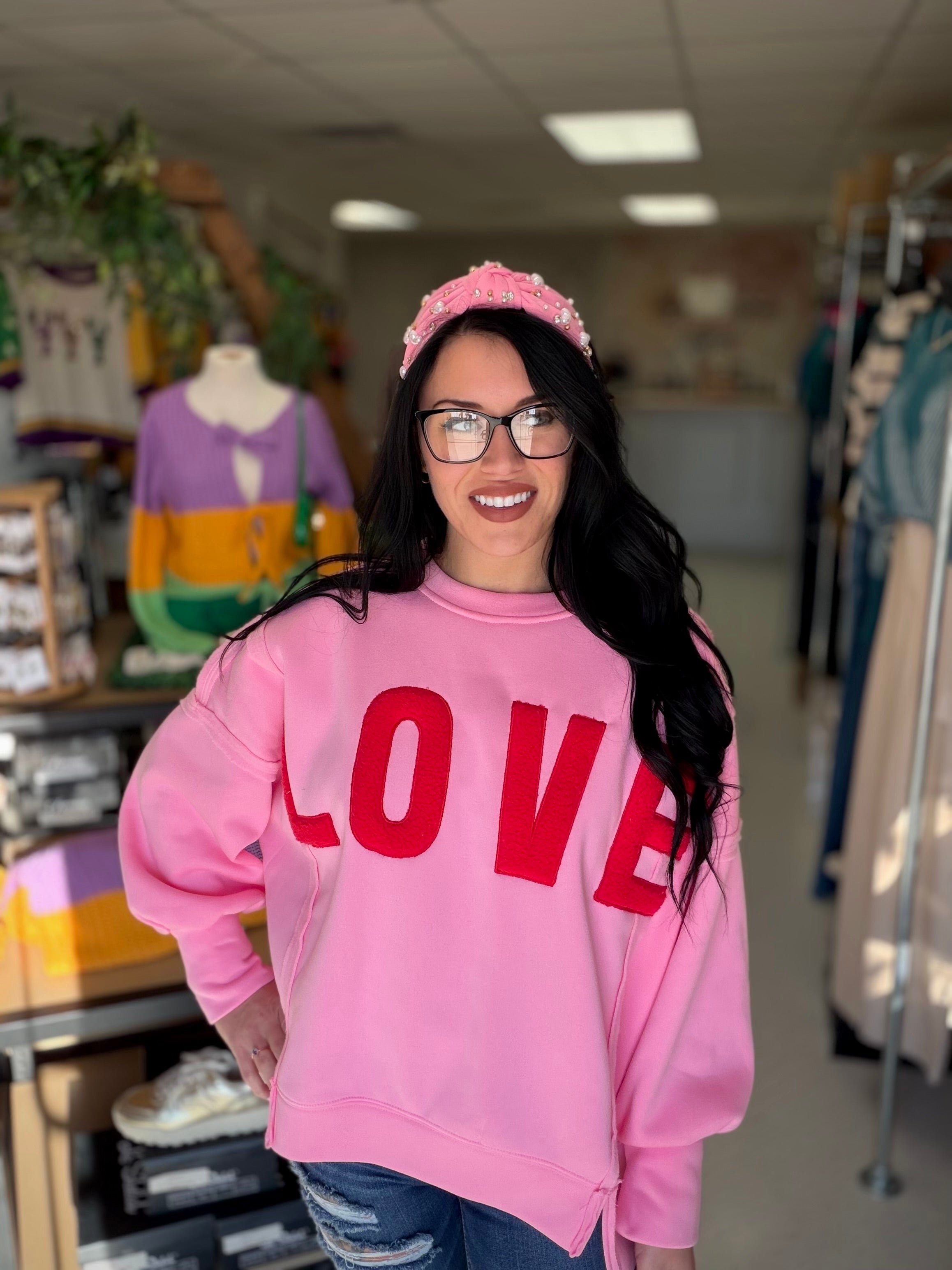 Pretty in LOVE Sweatshirt