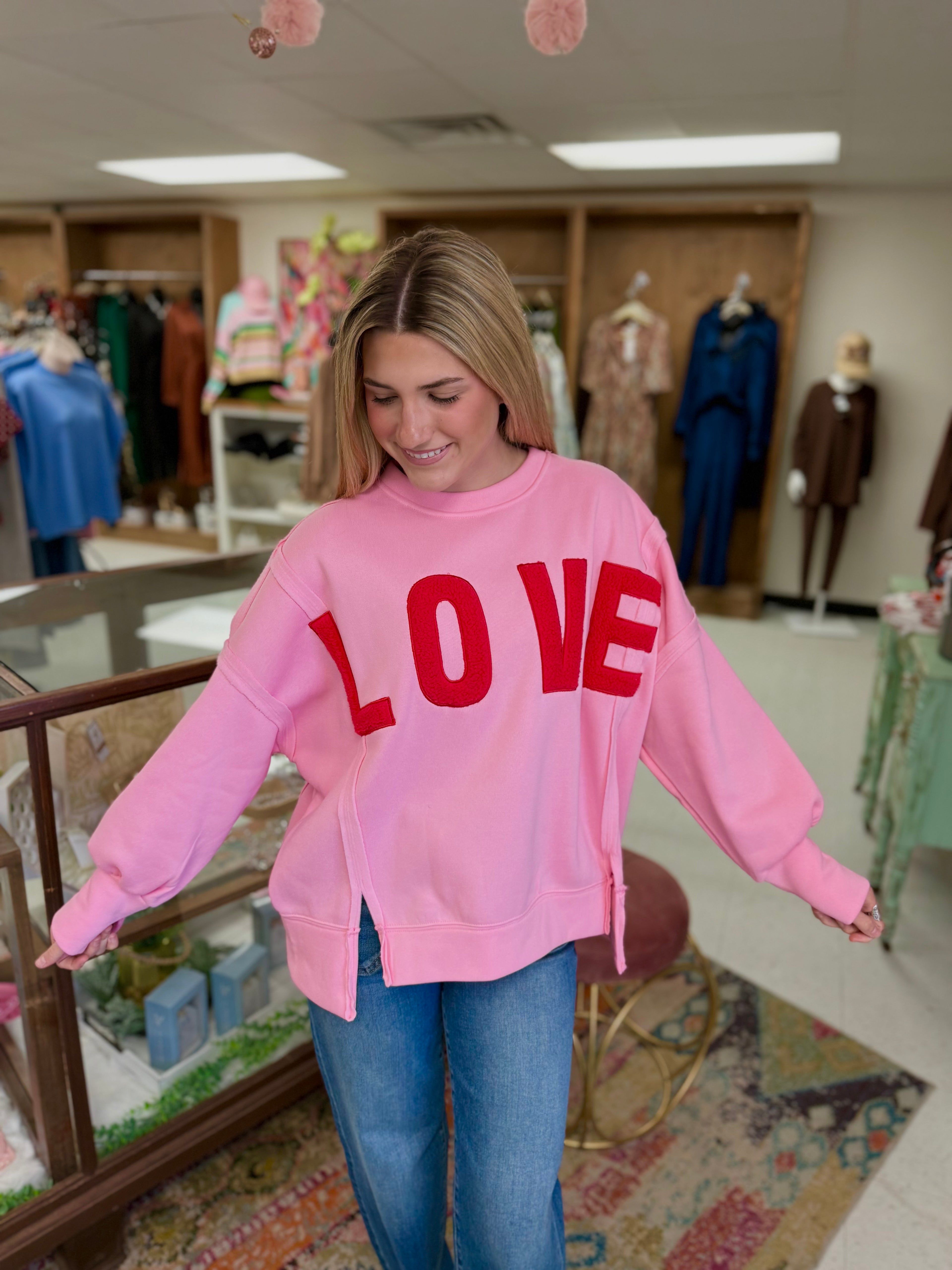 Pretty in LOVE Sweatshirt