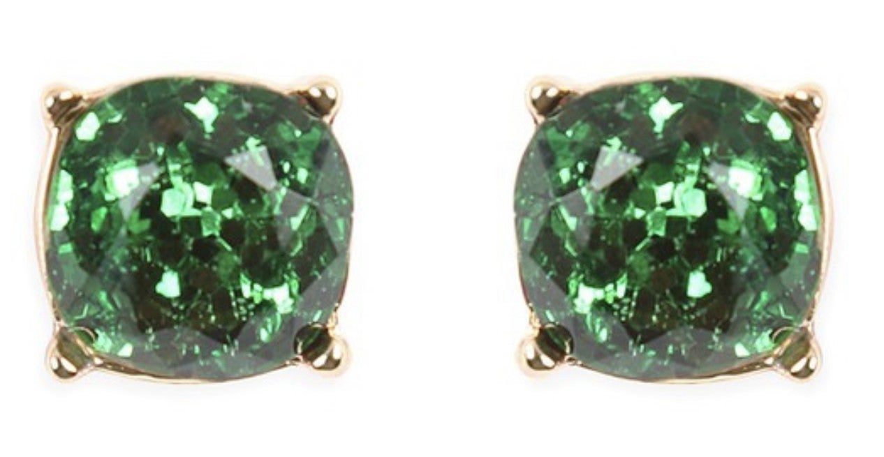 Glitter Studded Earrings