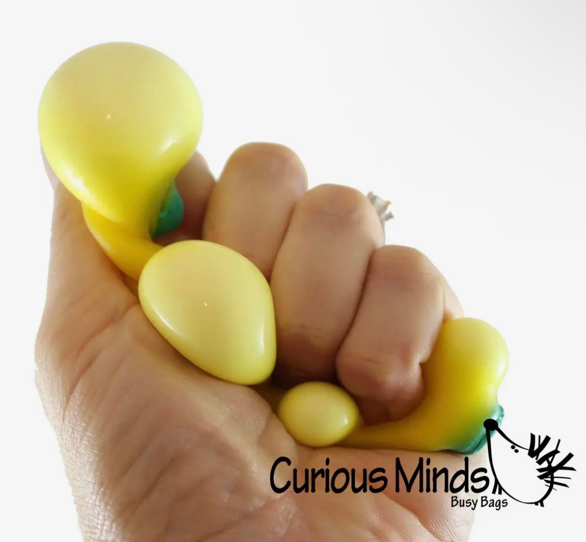 Banana Fruit Soft Fluff-Filled Squeeze Ball