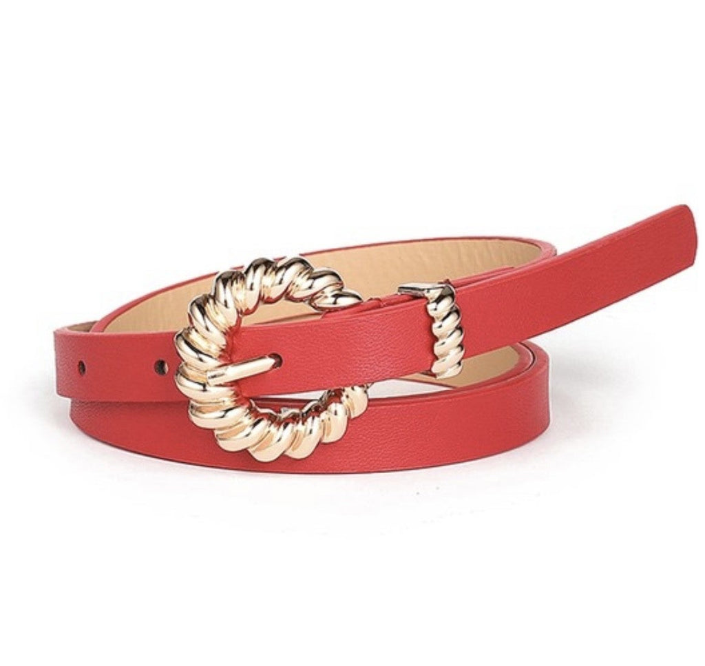 Twisted Buckle Belt *Final Sale*