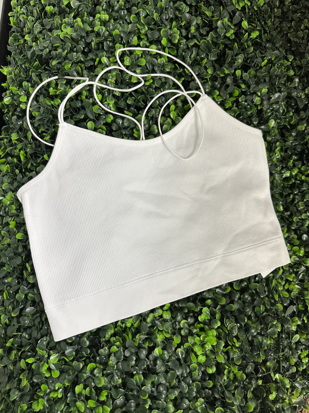 Ribbed Bra Overlay