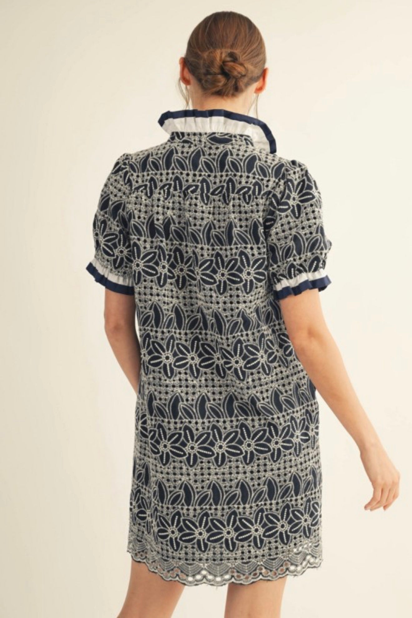 Sweet Blue Magnolia Dress