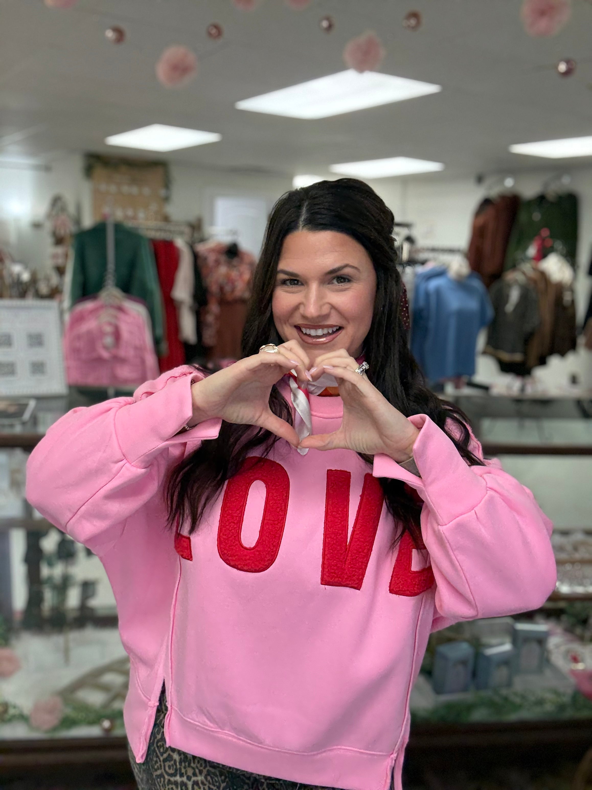 Pretty in LOVE Sweatshirt