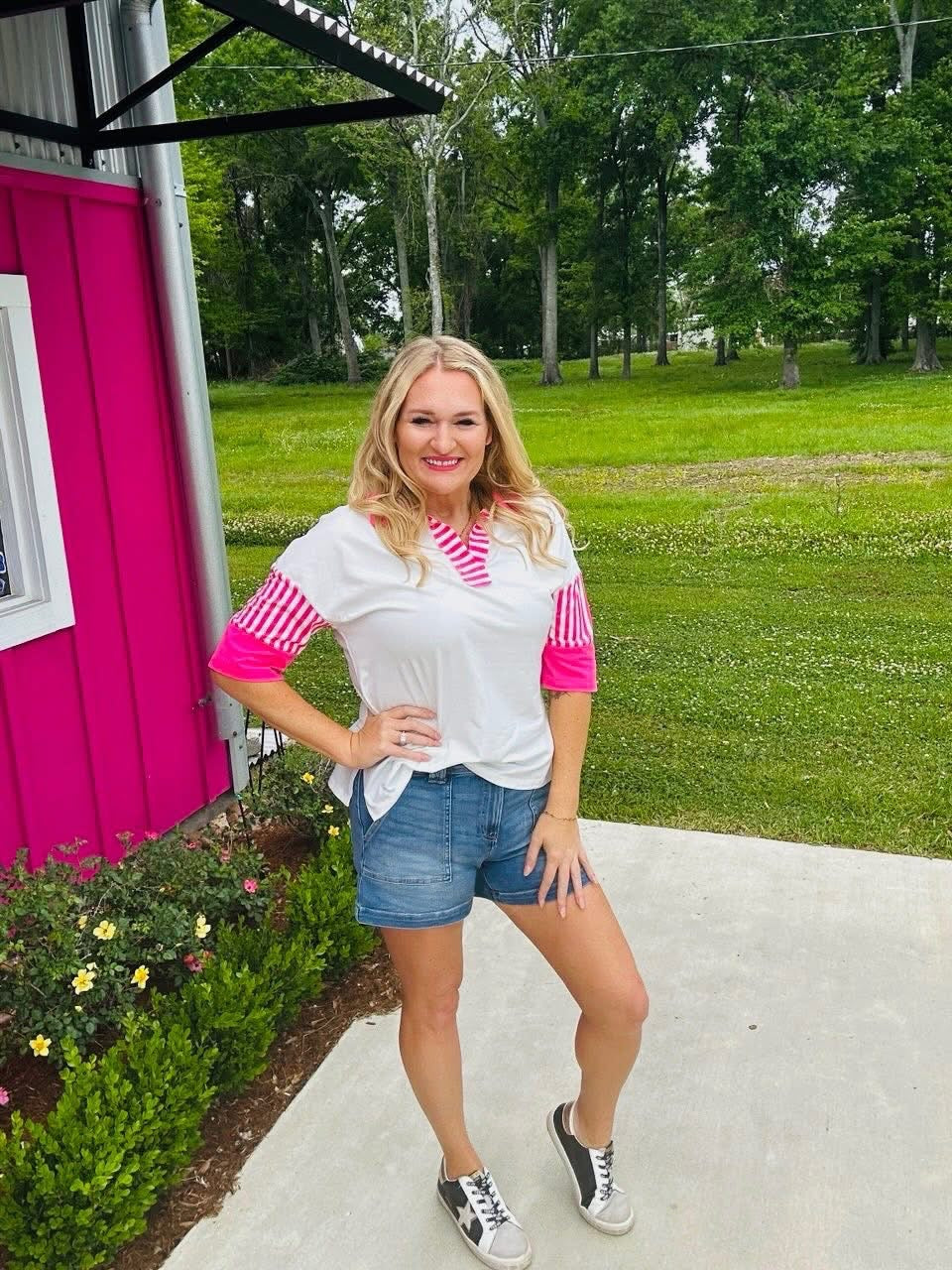 Pink Playbook Top