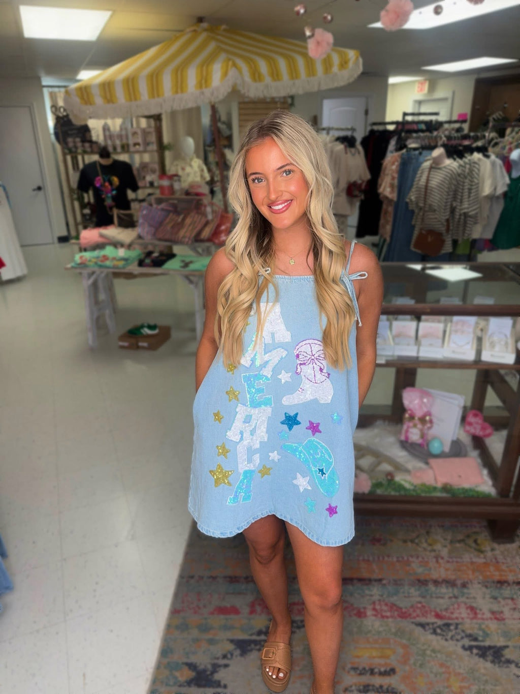 The Rhinestone Cowgirl Dress