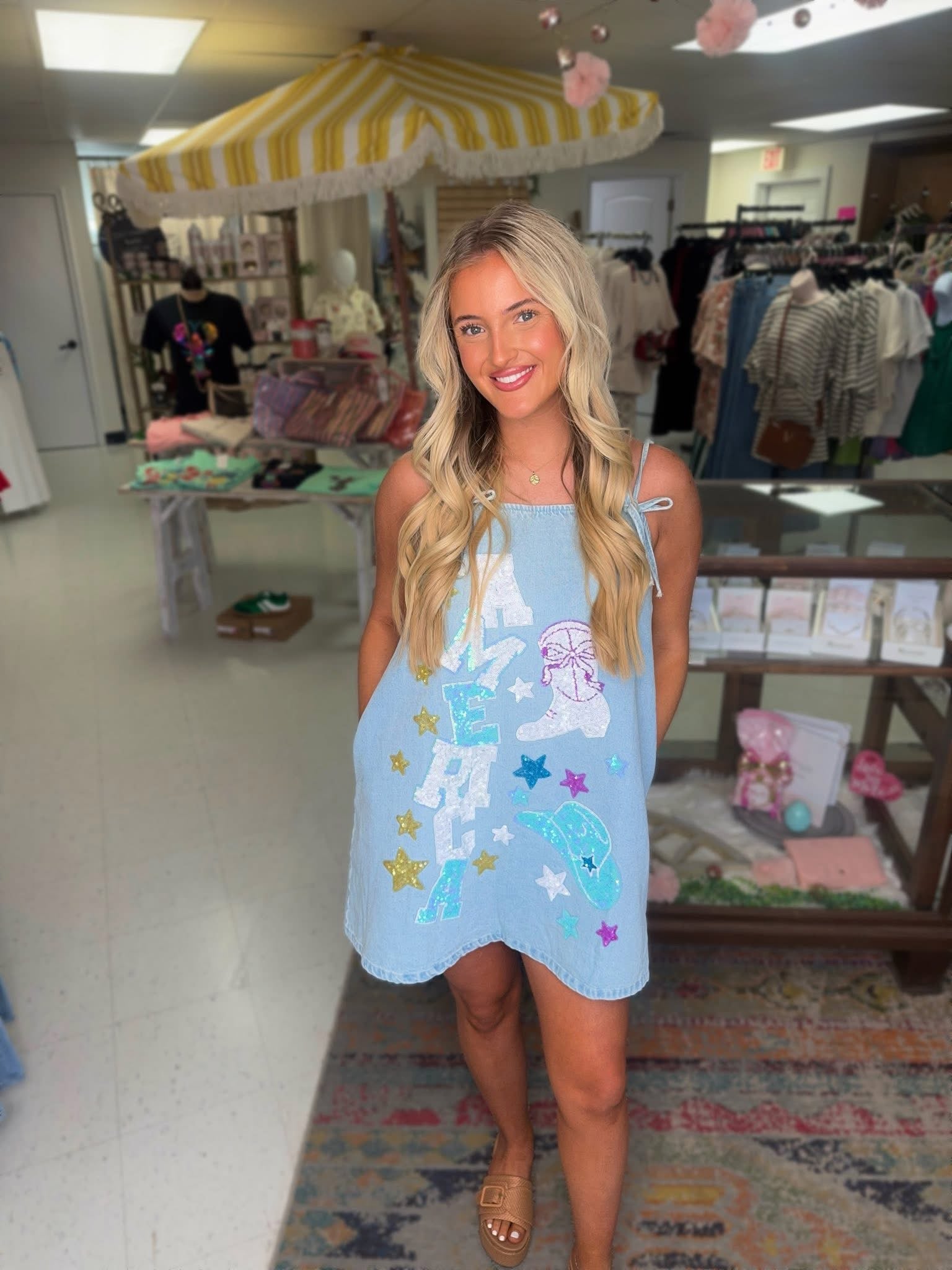 The Rhinestone Cowgirl Dress