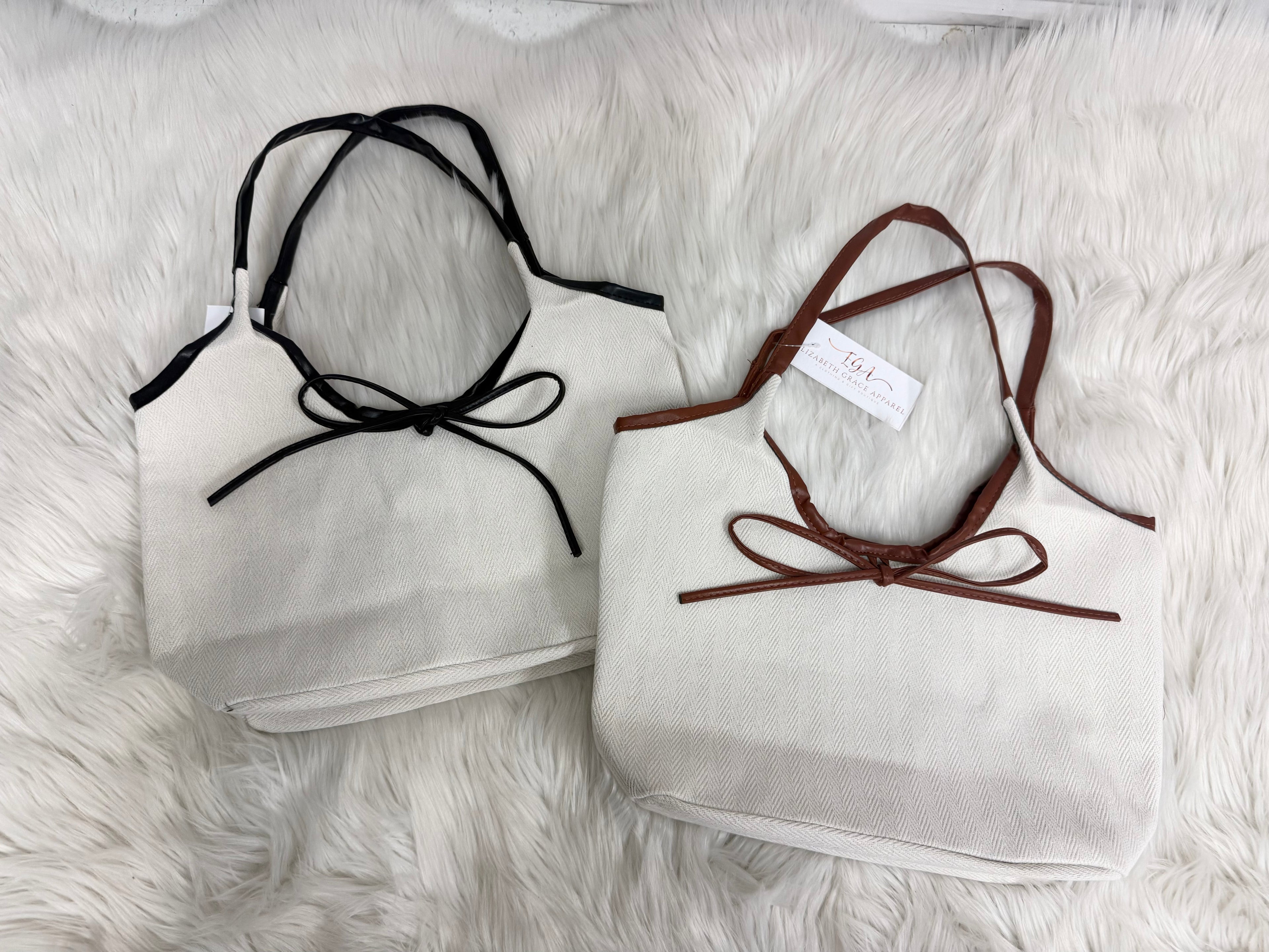 Coastal Charm Bow Tote Bag