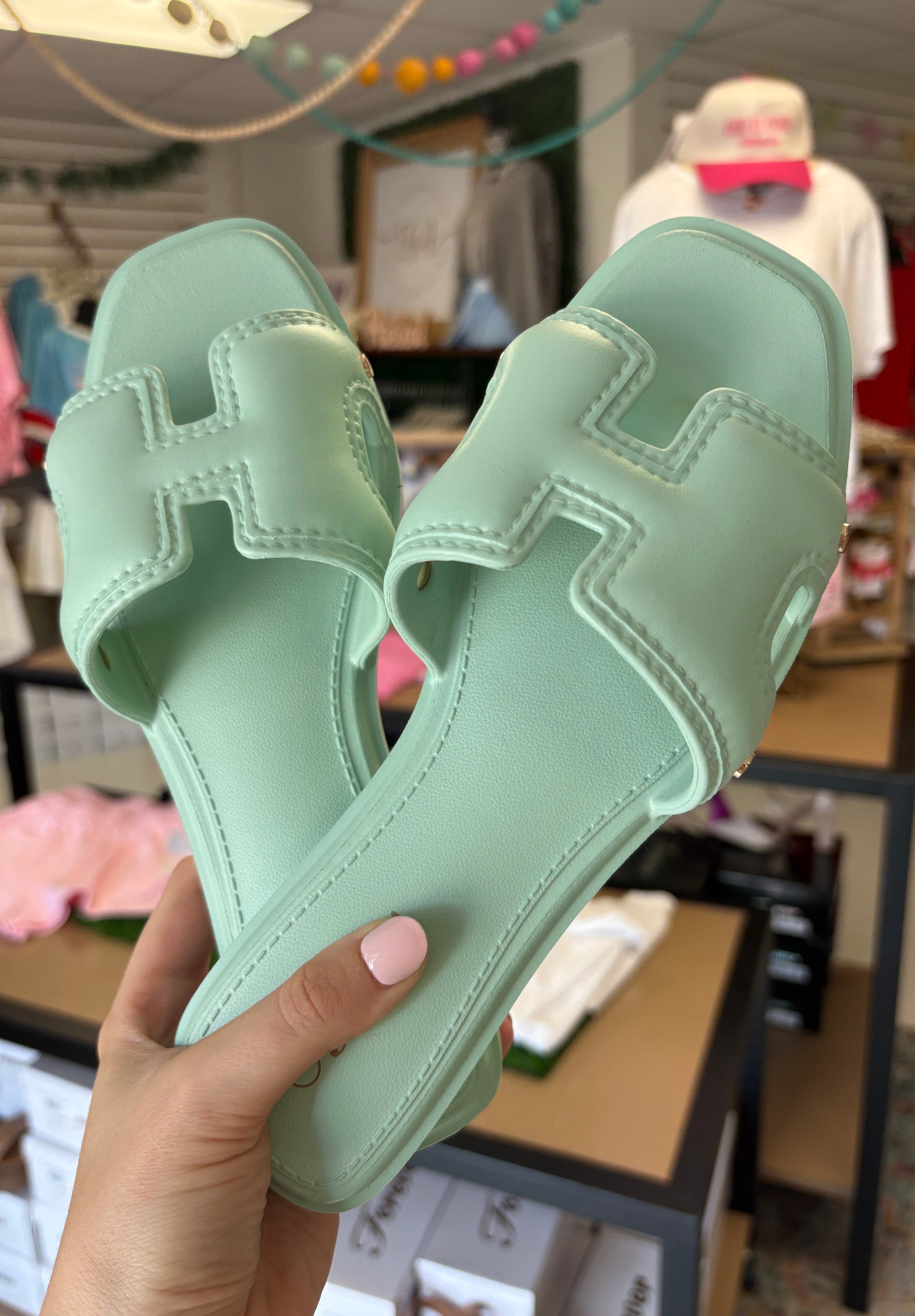 Mint To Be Summer Sandals