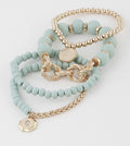 Twisted Chain Beaded Bracelets