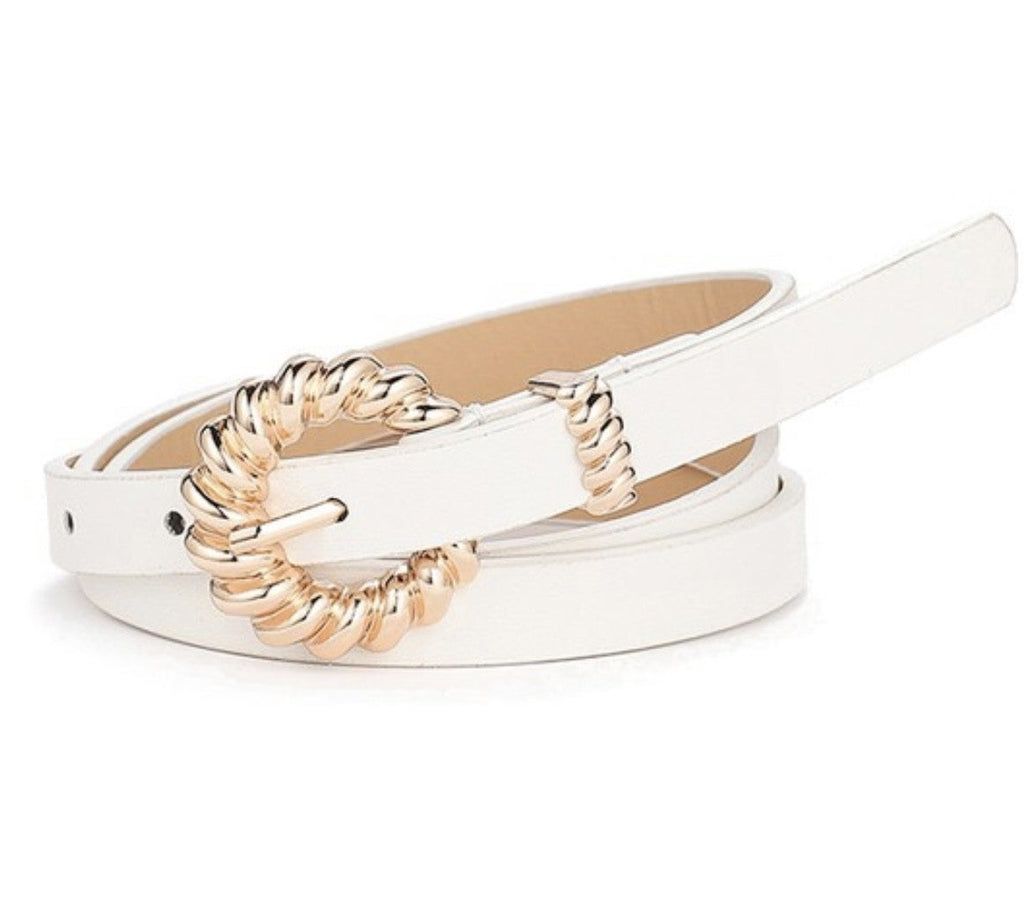 Twisted Buckle Belt *Final Sale*