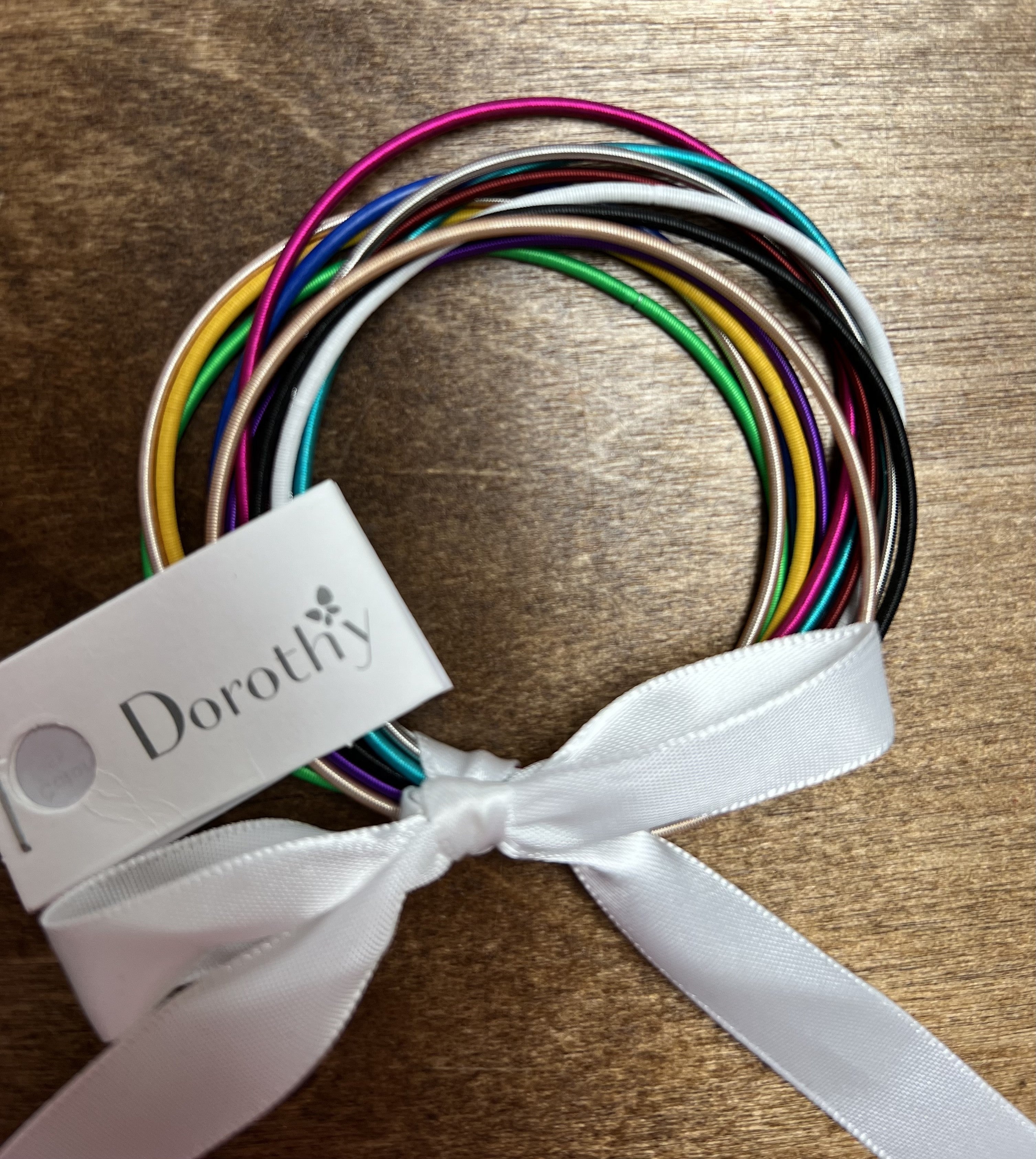Colorful Guitar String Bracelets