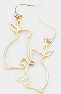 Bunny Cutout  Earrings