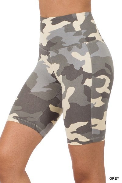 Camo Biker Shorts *Final Sale*