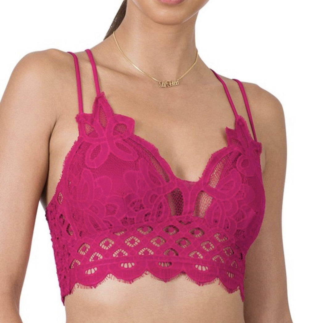 Crochet Lace Bralette *Final Sale*
