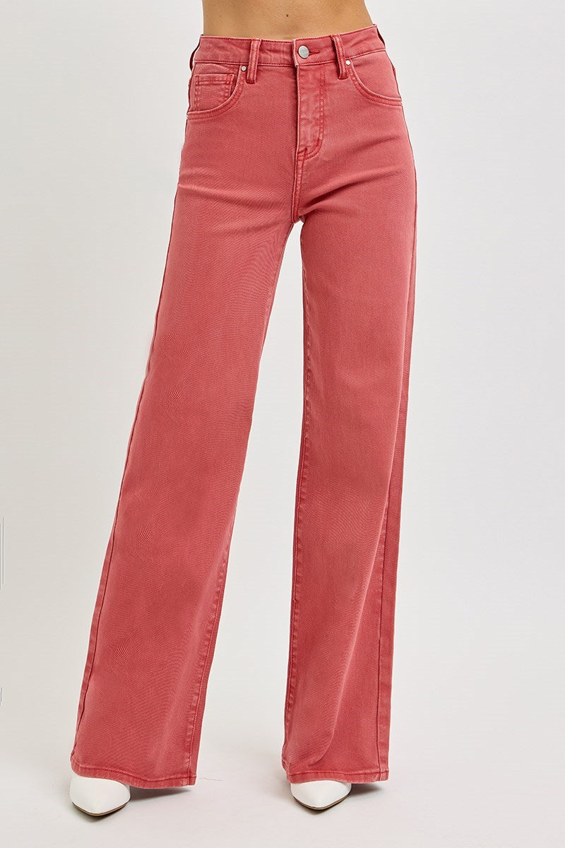 Make A Statement Wide Leg Jeans