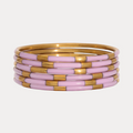 Lilac Veda Bangles - Set of 6
