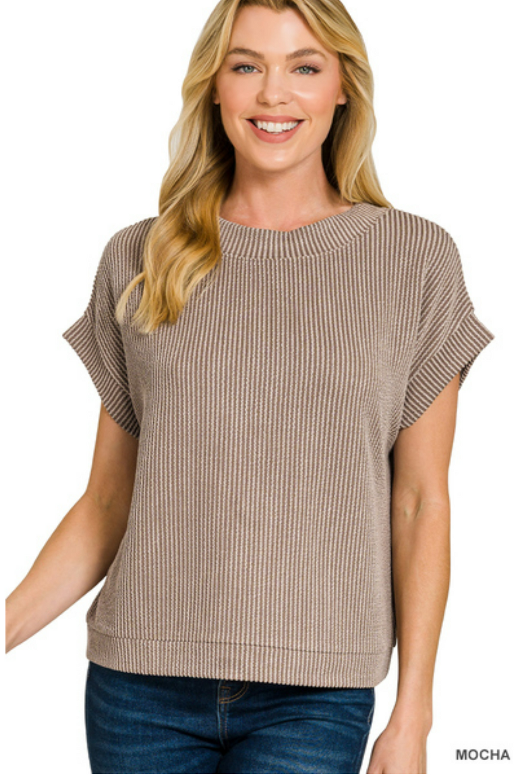 Weekend Wanderer Ribbed Top