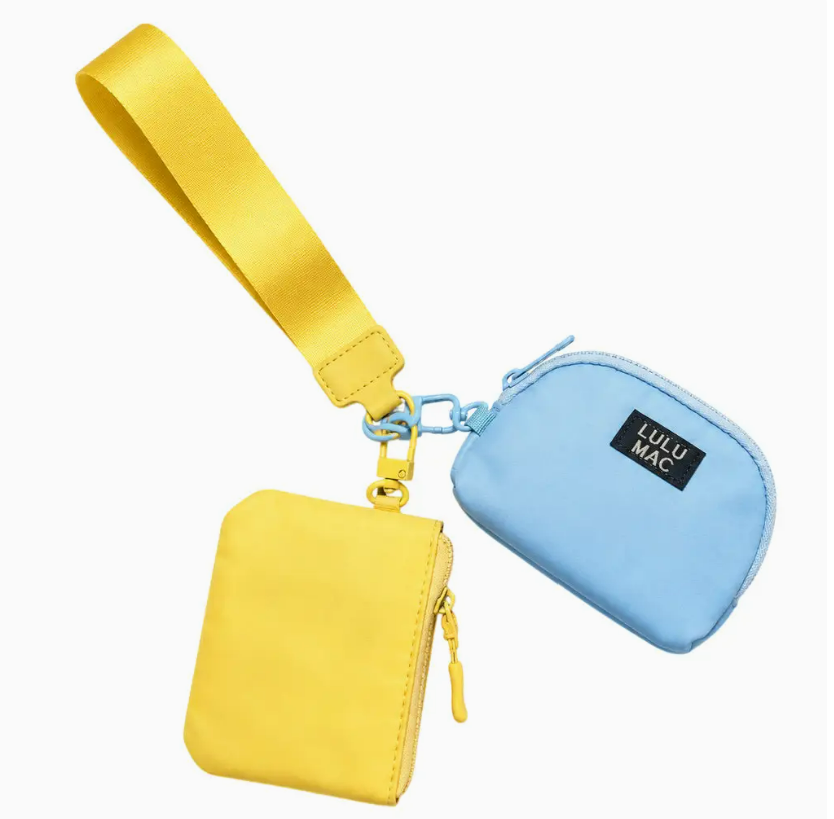 Lulu Mac Double Pouch Wristlet