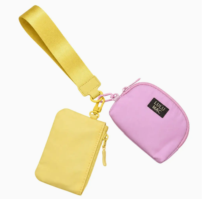 Lulu Mac Double Pouch Wristlet