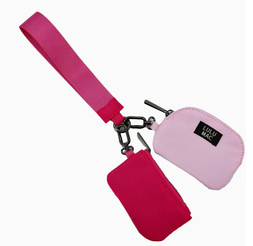 Lulu Mac Double Pouch Wristlet