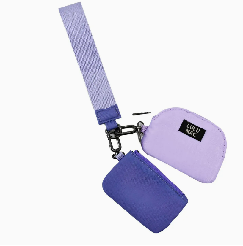 Lulu Mac Double Pouch Wristlet