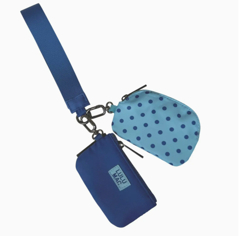 Lulu Mac Double Pouch Wristlet