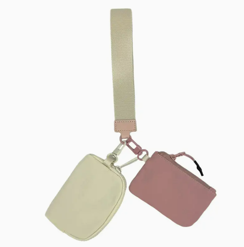 Lulu Mac Double Pouch Wristlet