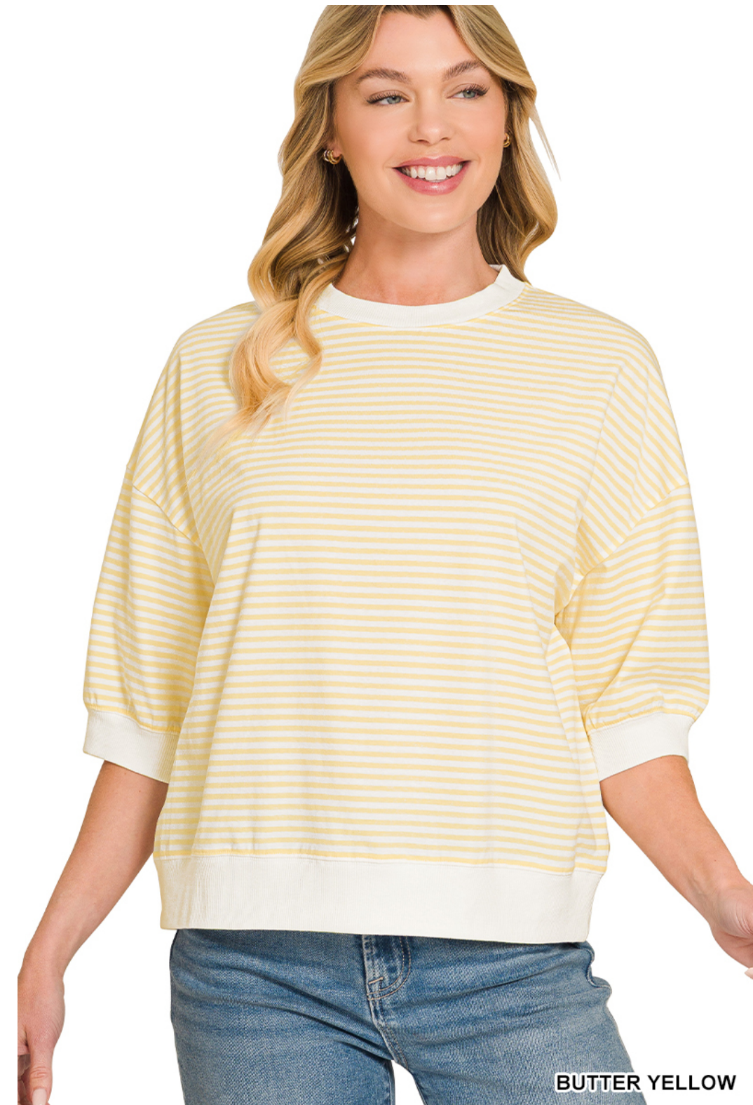 The Easy Does It Striped Top