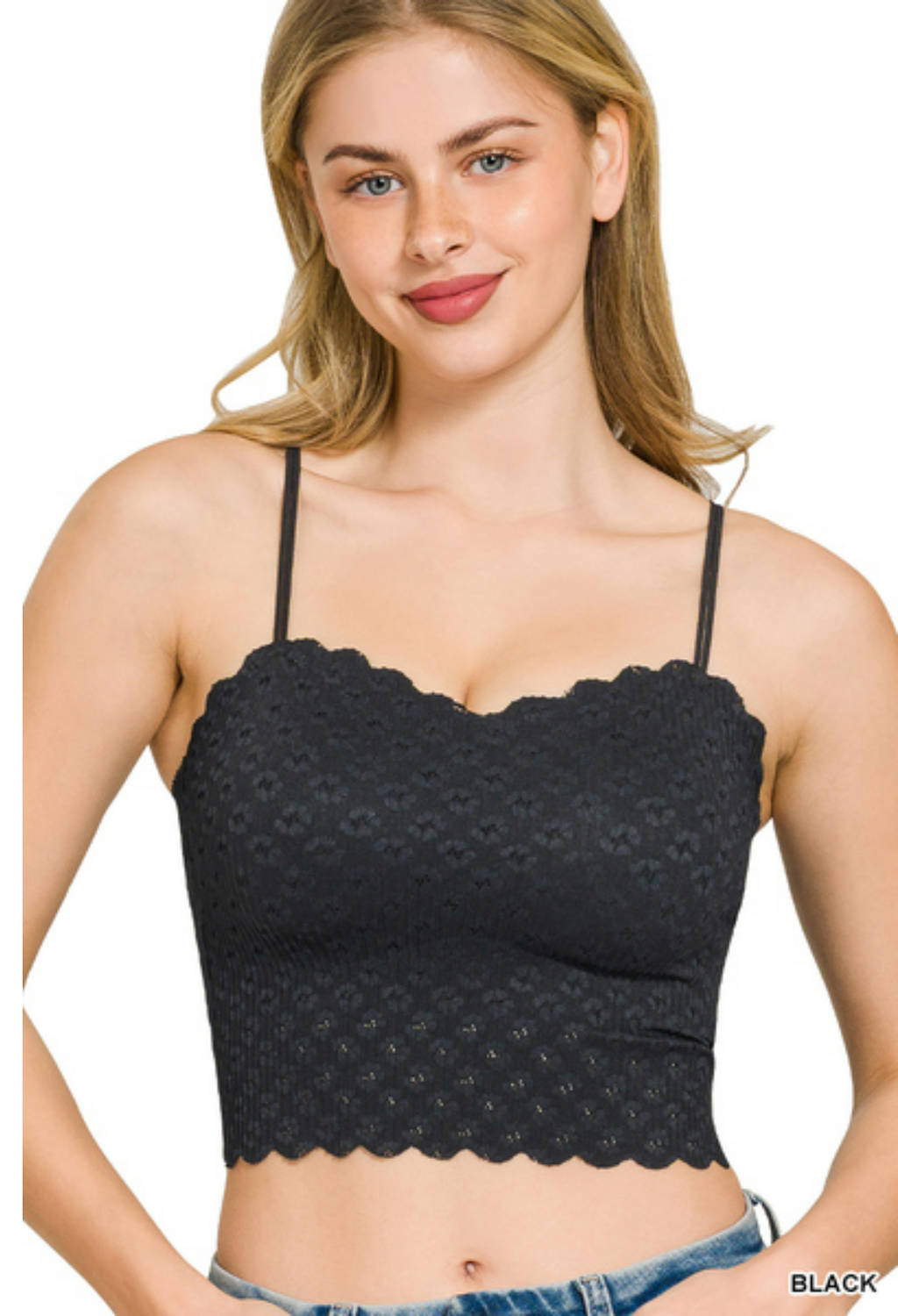 Seamless Lace Bralette
