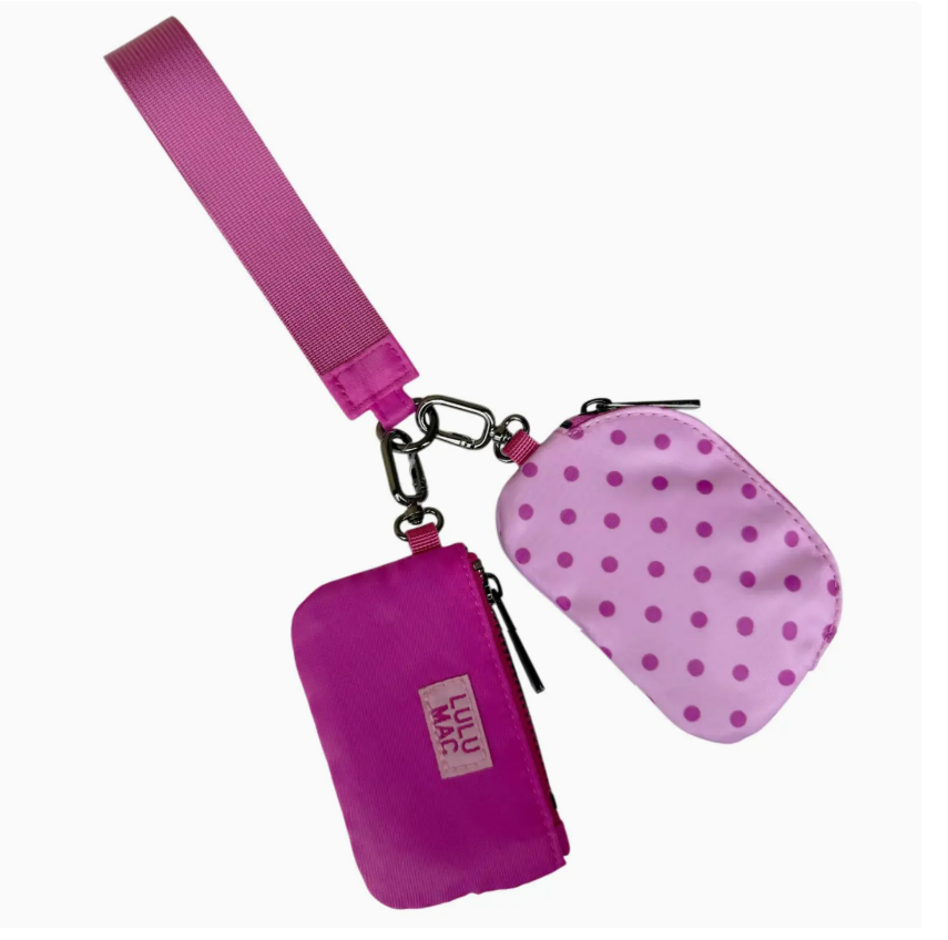 Lulu Mac Double Pouch Wristlet