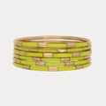Wasabi Veda Bangles - Set of 6