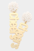 Cheers Dangle Earrings