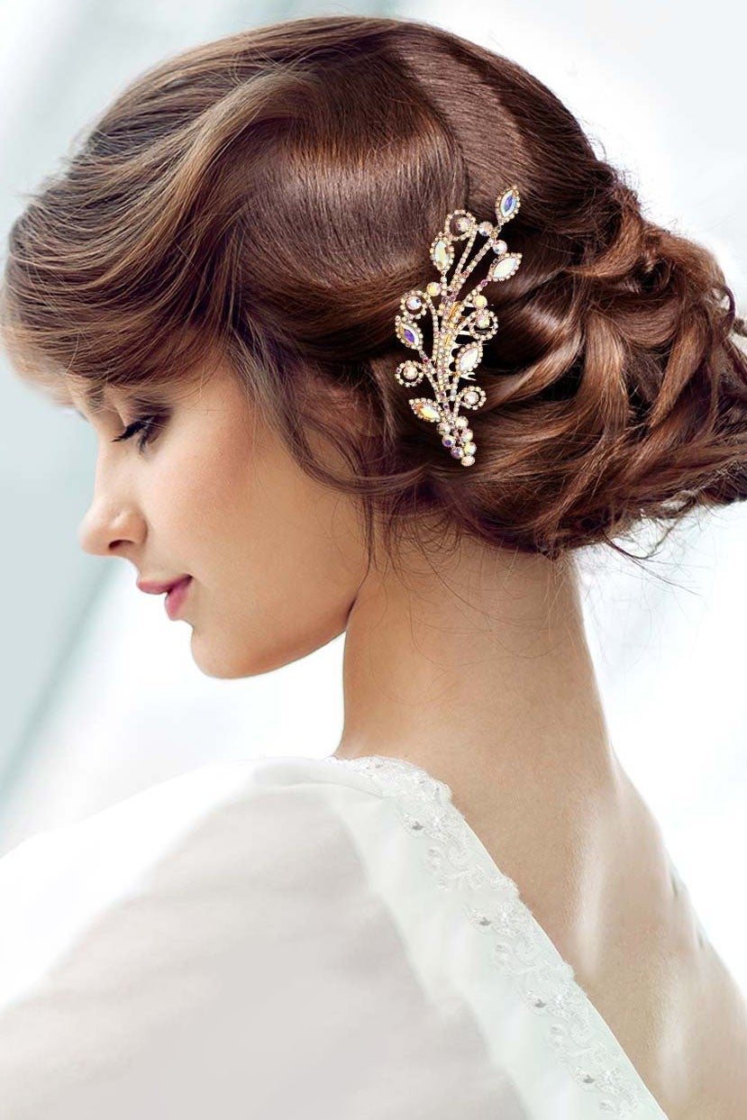 Marquise Accented Hair Comb
