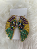 Mardi Wings Earrings