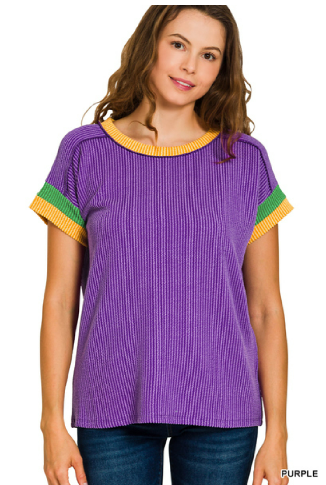 The Carnival Cutie Ribbed Top