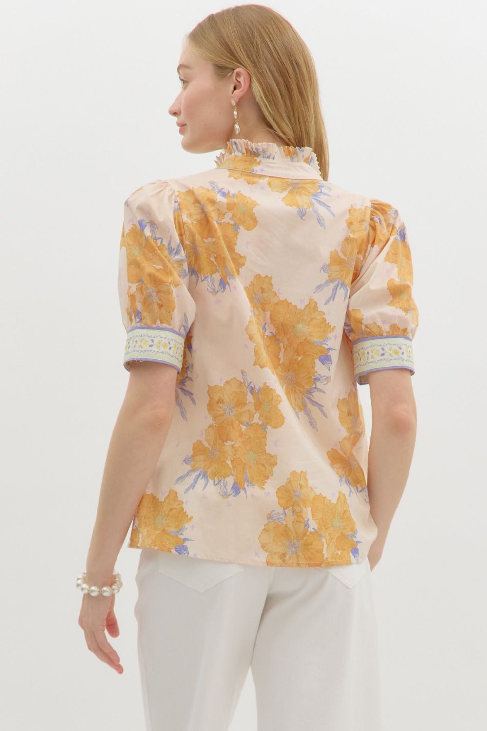 Sophisticated Floral Top