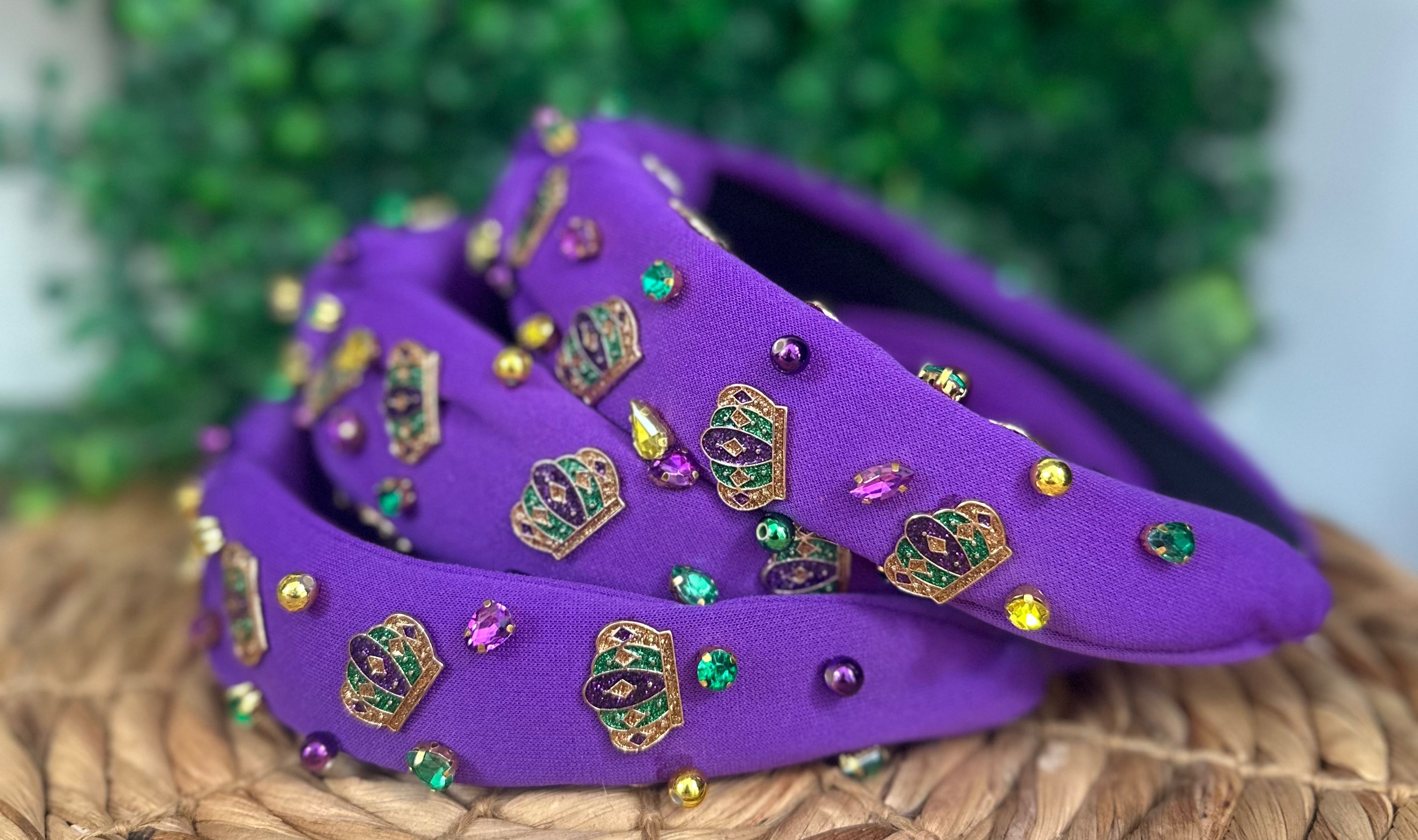 Mardi Gras Regal Crown Headband