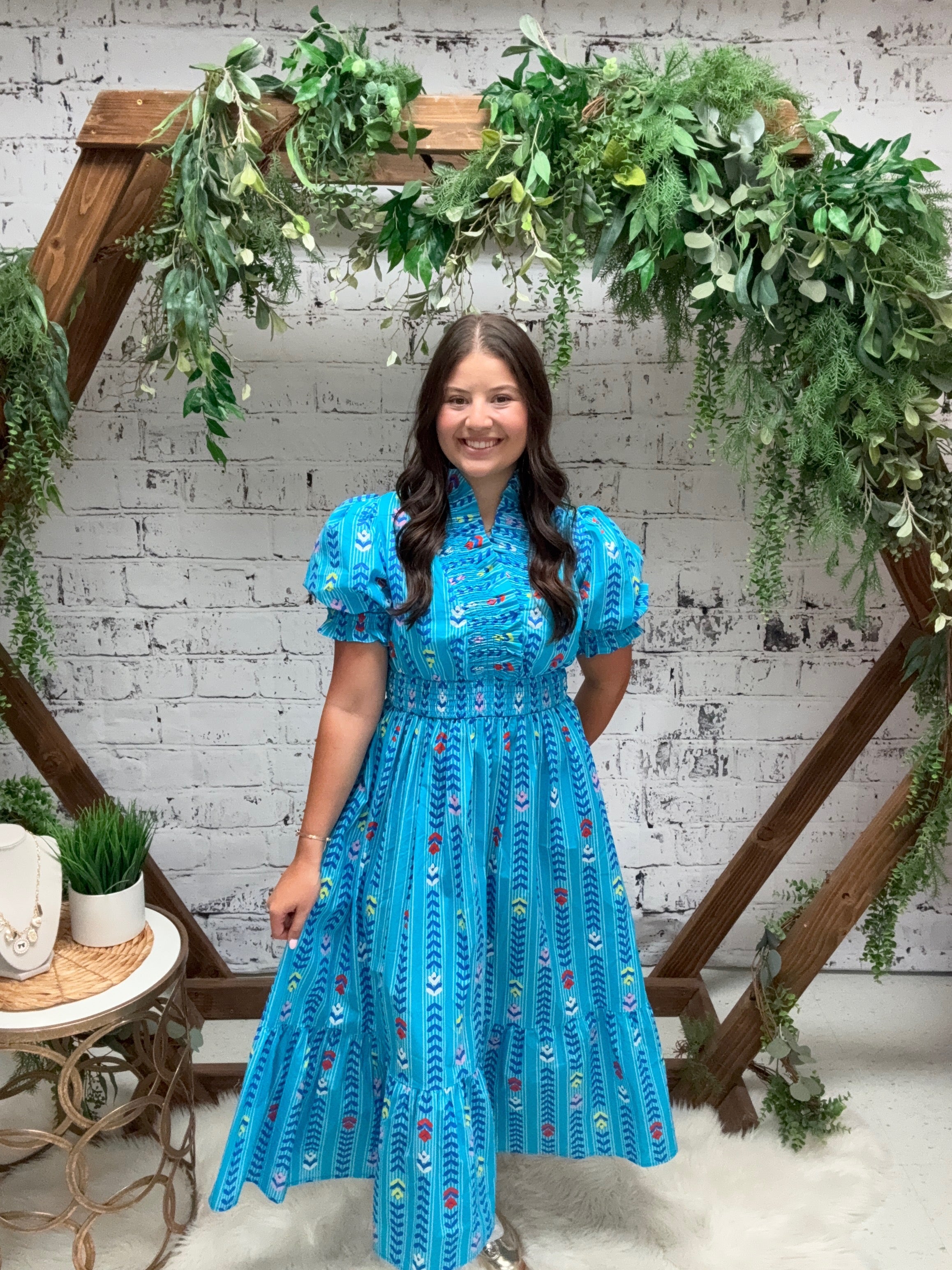 All the Frills Dress