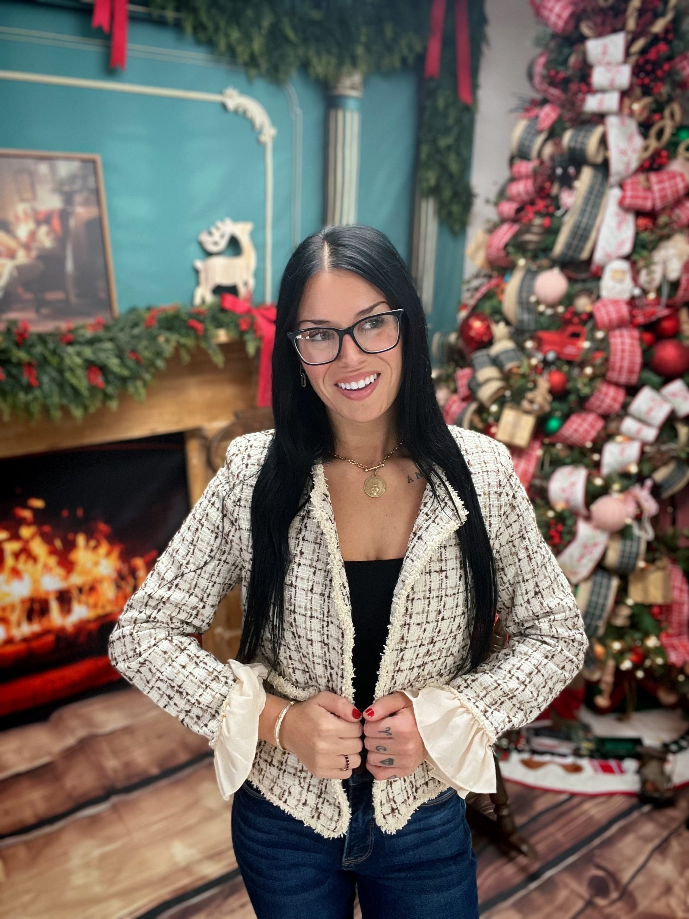 The Chateau Chic Tweed Jacket