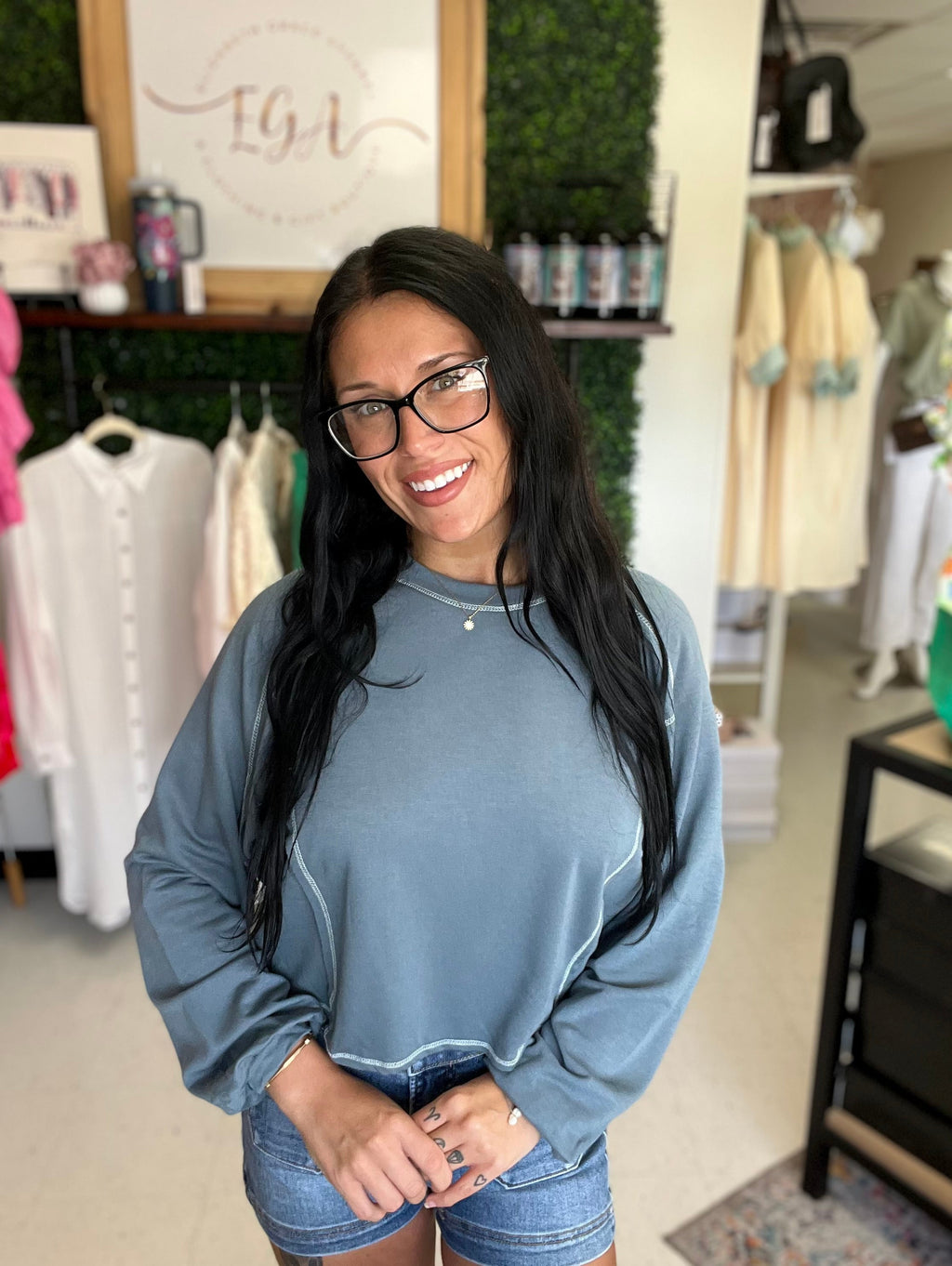 Everyday Stitched Top