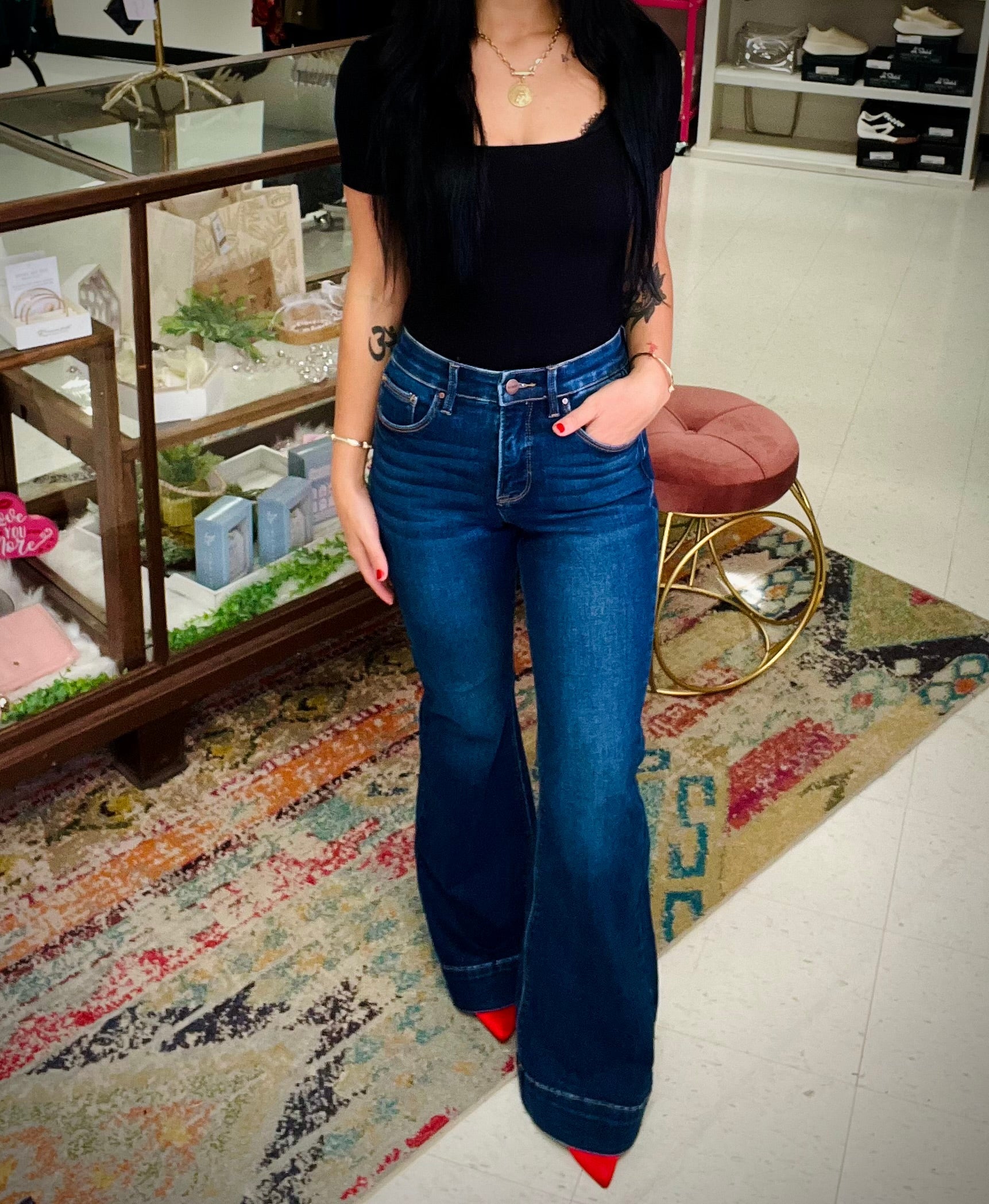 The Classic Uptown Flare Jeans