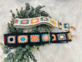 Crochet FLower Guitar Purse Strap