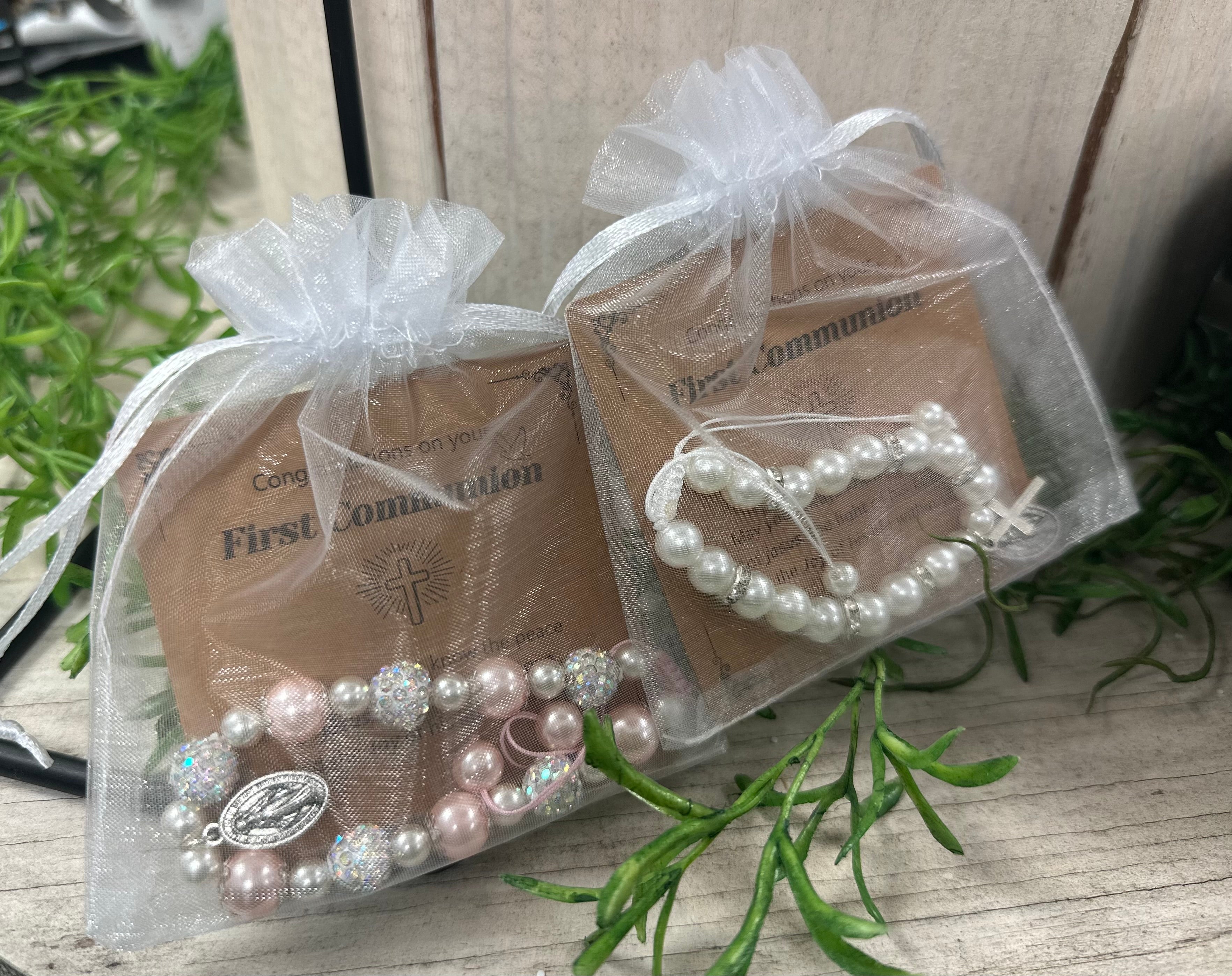 First Communion Pearl Bracelet