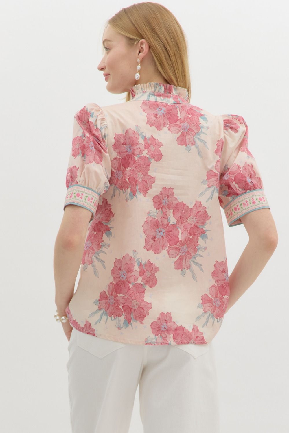 Sophisticated Floral Top